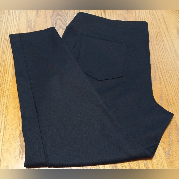 RidgeCut Toughwear Woman's Active Wear Hiking Work Black Leggings Size 2X - Picture 2 of 16